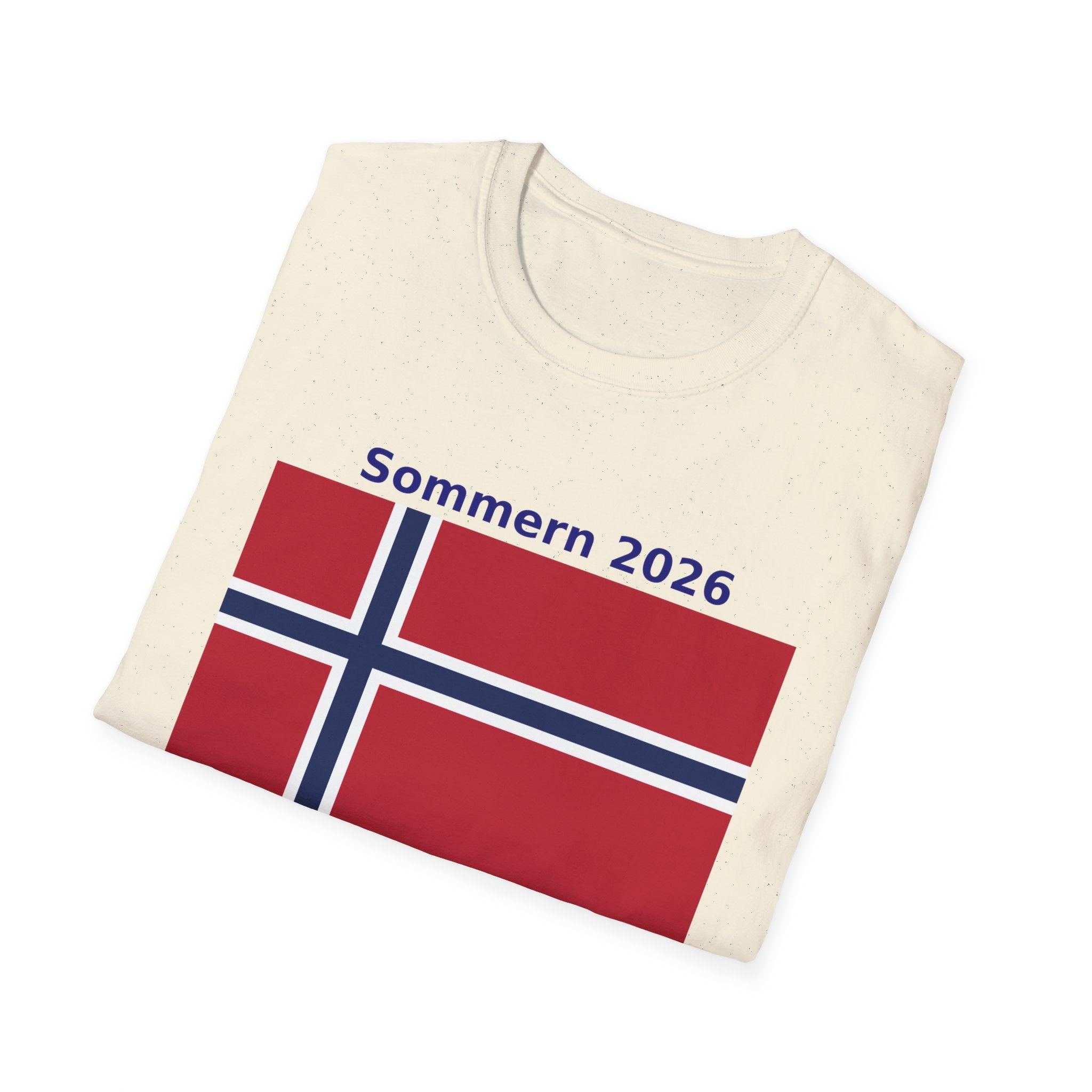 Norway Flag T-Shirt - "Sommern 2026: Fra fjord til finale"